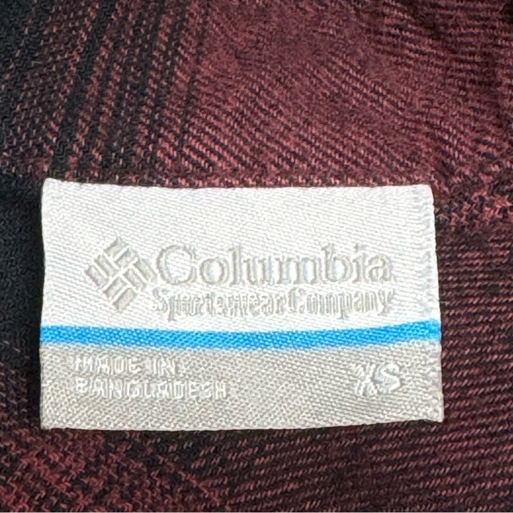 Columbia Red/Black Plaid Flannel Dress - Picture 11 of 12